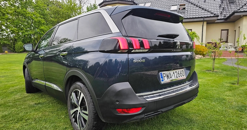 Peugeot 5008 cena 81900 przebieg: 101000, rok produkcji 2017 z Siemianowice Śląskie małe 562